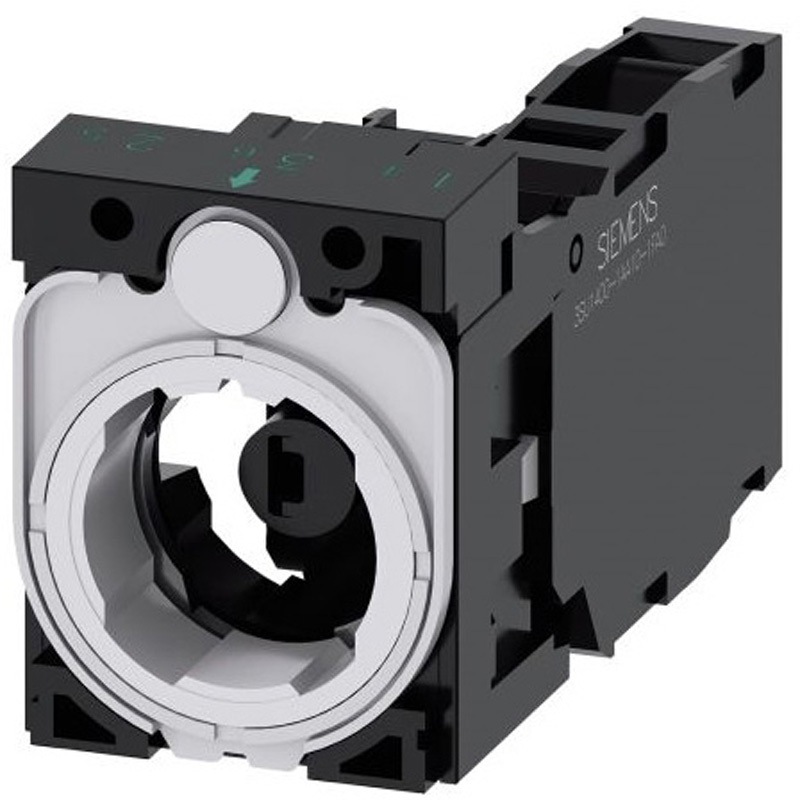 3SU1501-1AG40-1FA0 コンタクトブロック&ホルダ 6 ... 24 V ねじターミナル 1個 SIEMENS 【通販モノタロウ】