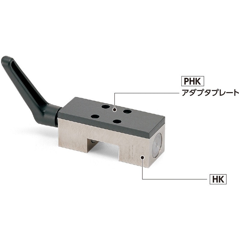 PHK-45-2 リニアクランパ・ズィー用アダプタプレート 1個 NBK(鍋屋