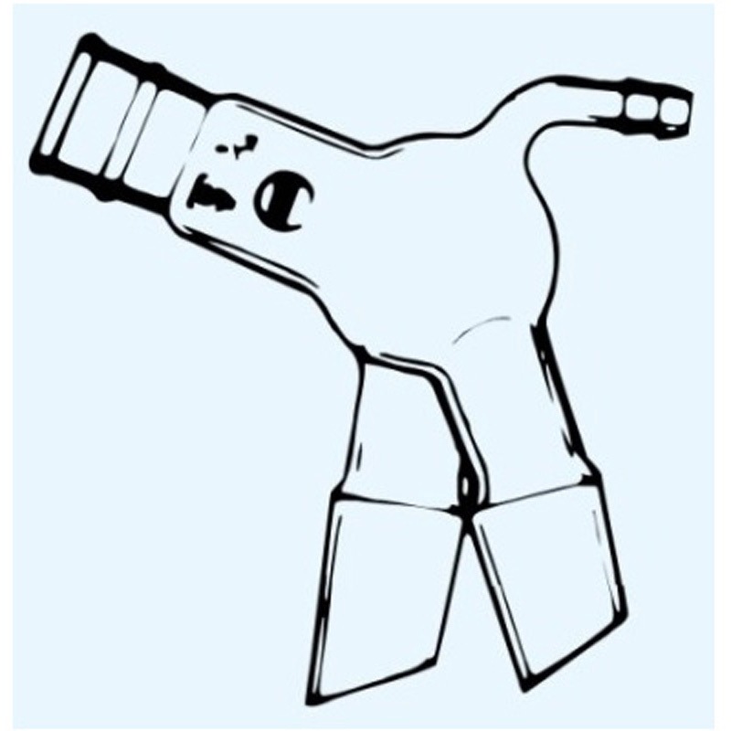 4076-1915 分留アダプター 4076シリーズ 1個 日本理化学器械(NRK) 【通販モノタロウ】