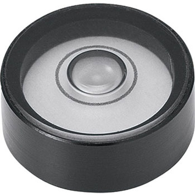 FSLE-12-N-10-BK ホルダつき丸形水平器-組み込みタイプ 1個 NBK(鍋屋