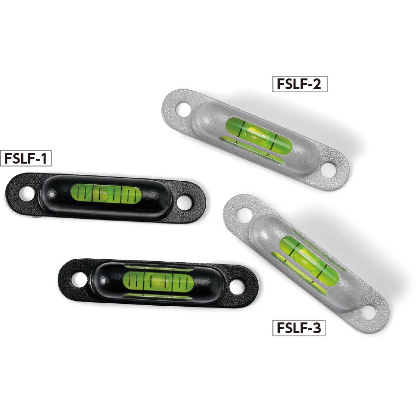 FSLF-57-G-6-3-SG ホルダつき一軸水平器-フランジつき NBK(鍋屋