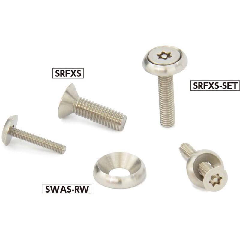 ヘクサロビュラ穴付き皿ボルト(ピンつき) NBK(鍋屋バイテック会社