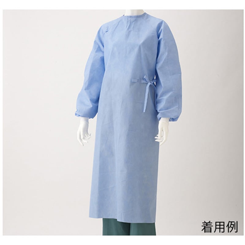 OW手術用ガウン #212(G)ブルー 25袋入 1箱(25袋) アメジスト(大衛) 【通販モノタロウ】