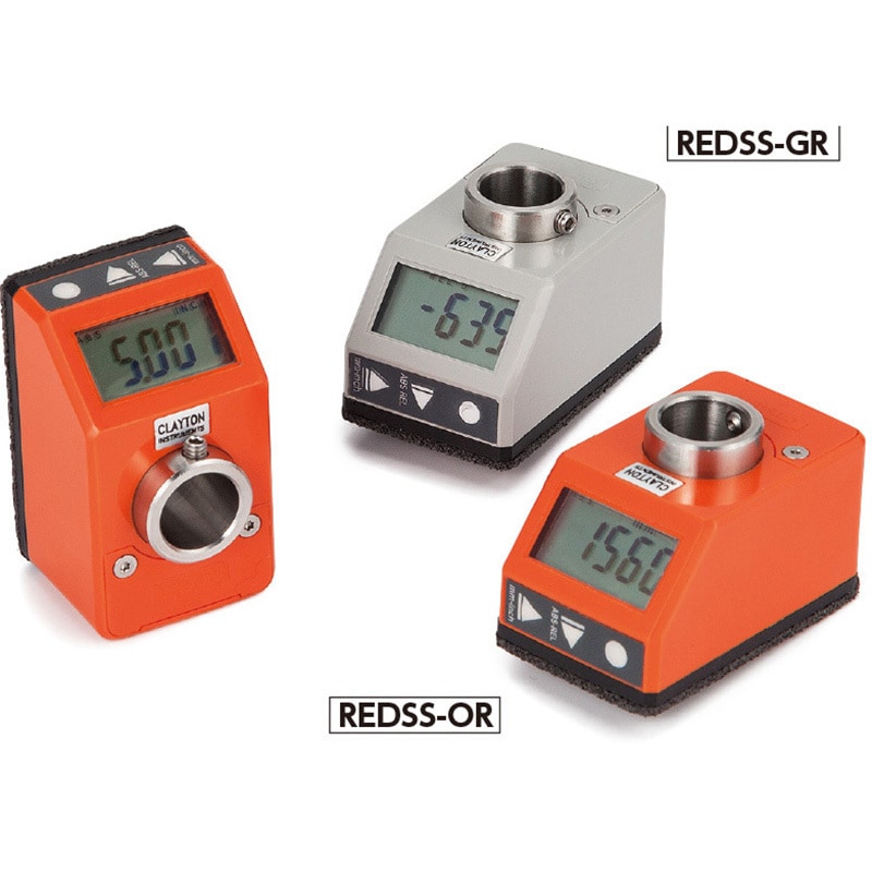 REDSS-IP67-GR デジタルポジションインジケータ・液晶ディスプレイ 1個 NBK(鍋屋バイテック会社) 【通販モノタロウ】