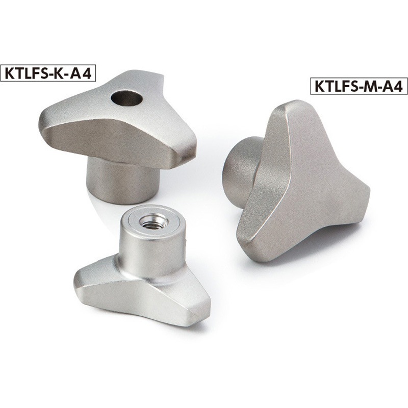 KTLFS-40-K8-A4 スリーロブノブ 1個 NBK(鍋屋バイテック会社) 【通販モノタロウ】