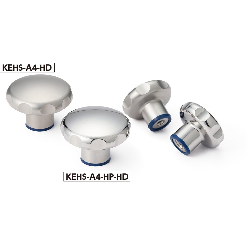 KEHS-50-M8-A4-HP-HD ステンレスハンドノブ - ハイジェニックデザイン 1個 NBK(鍋屋バイテック会社) 【通販モノタロウ】
