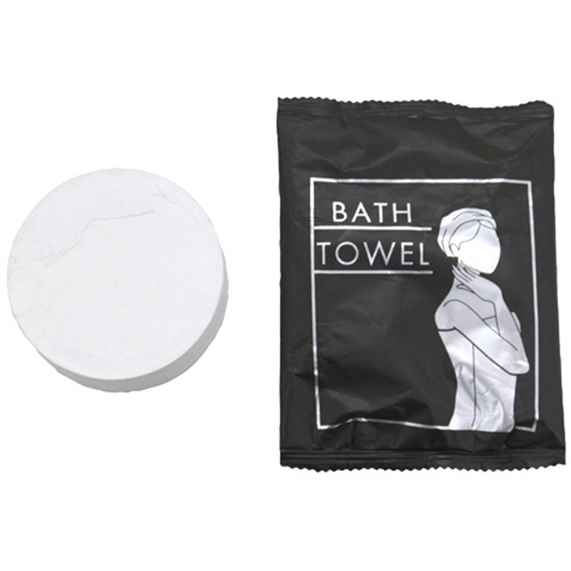 ATB-14070 コンパクトバスタオル 1ケース 150枚入 1ケース(150枚) サンワ 【通販モノタロウ】