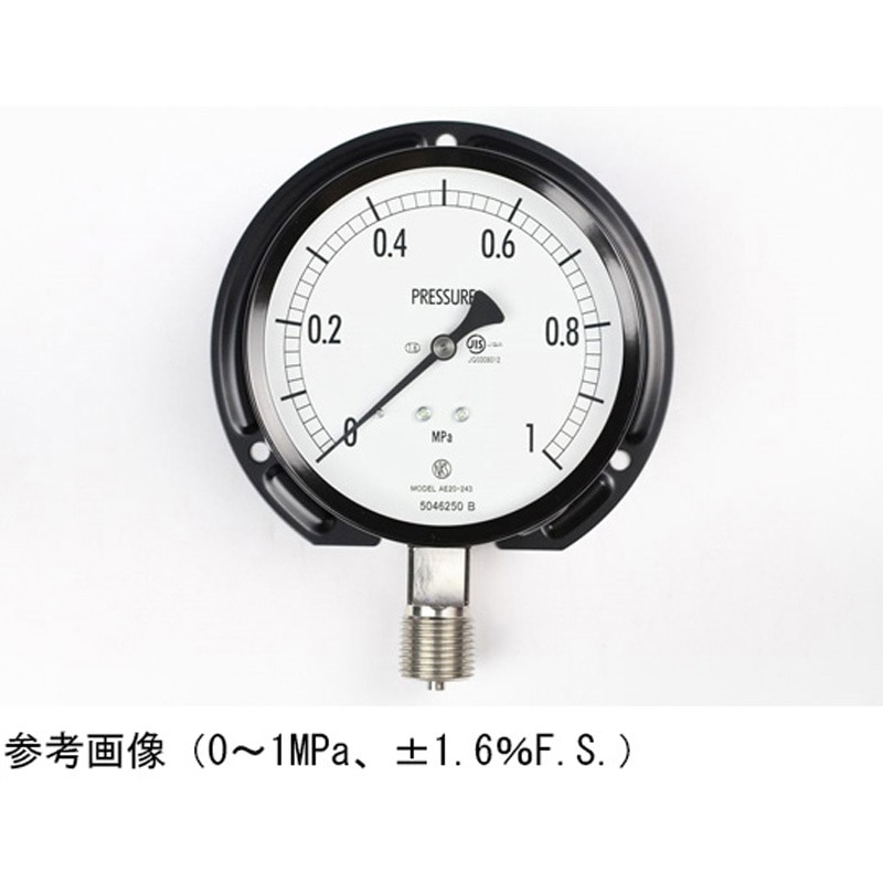 AE20-243 普通形圧力計(Φ100)立形B枠 AE20-243シリーズ 1個 長野計器 【通販モノタロウ】 10,765円