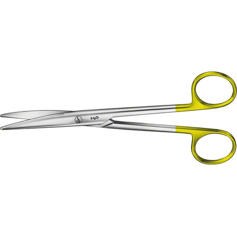 BC284W 超硬チップ付切開剪刀 メーヨー・レクセル 反 全長165mm BC284シリーズ 1本 ビー・ブラウンエースクラップ 【通販モノタロウ】