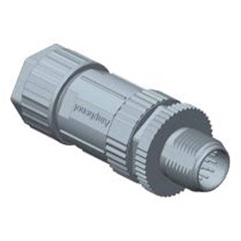 M12A-04BMMA-SL8001 丸型コネクタ 4極 M12 ケーブルマウント 1袋 10個入 1袋(10個) AMPHENOL 【通販モノタロウ】