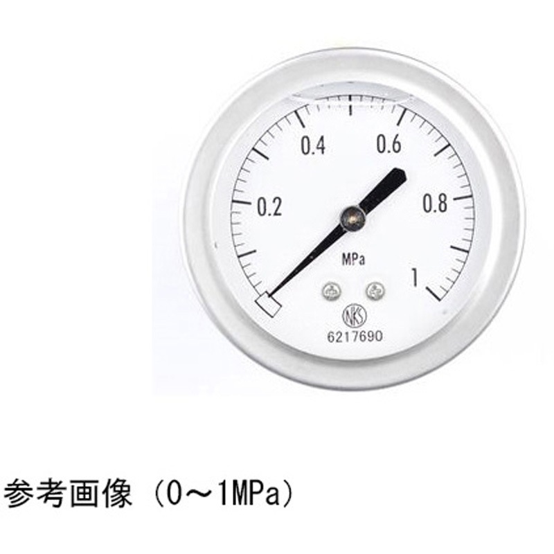 GV55-623 グリセリン入圧力計(60Φ) GV55-623シリーズ 1個 長野計器 【通販モノタロウ】