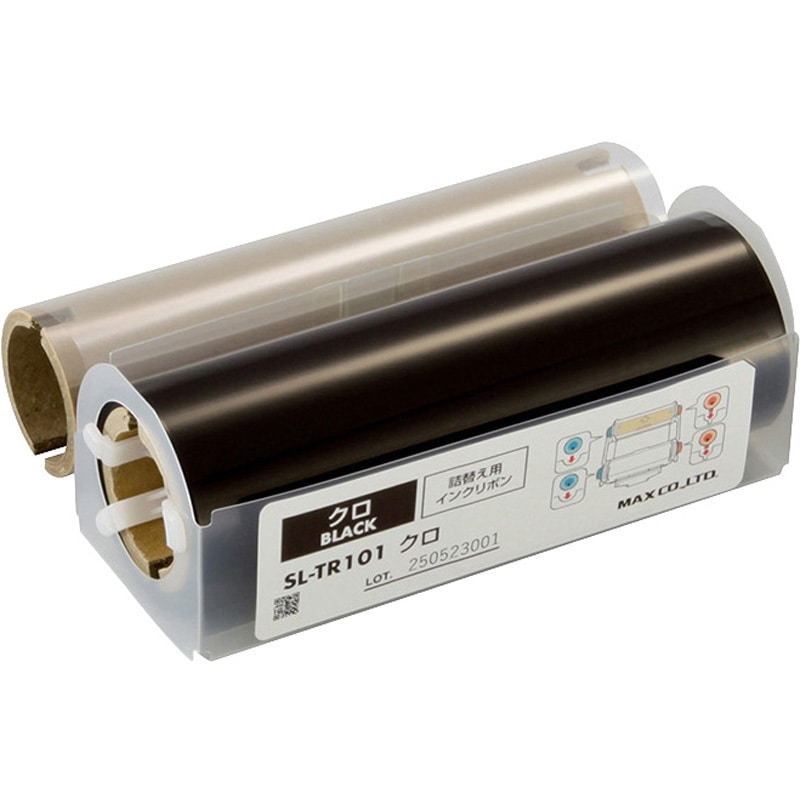 SL-TR101クロ 詰替えインクリボン MAX(マックス)[事務用品・工具] 残量