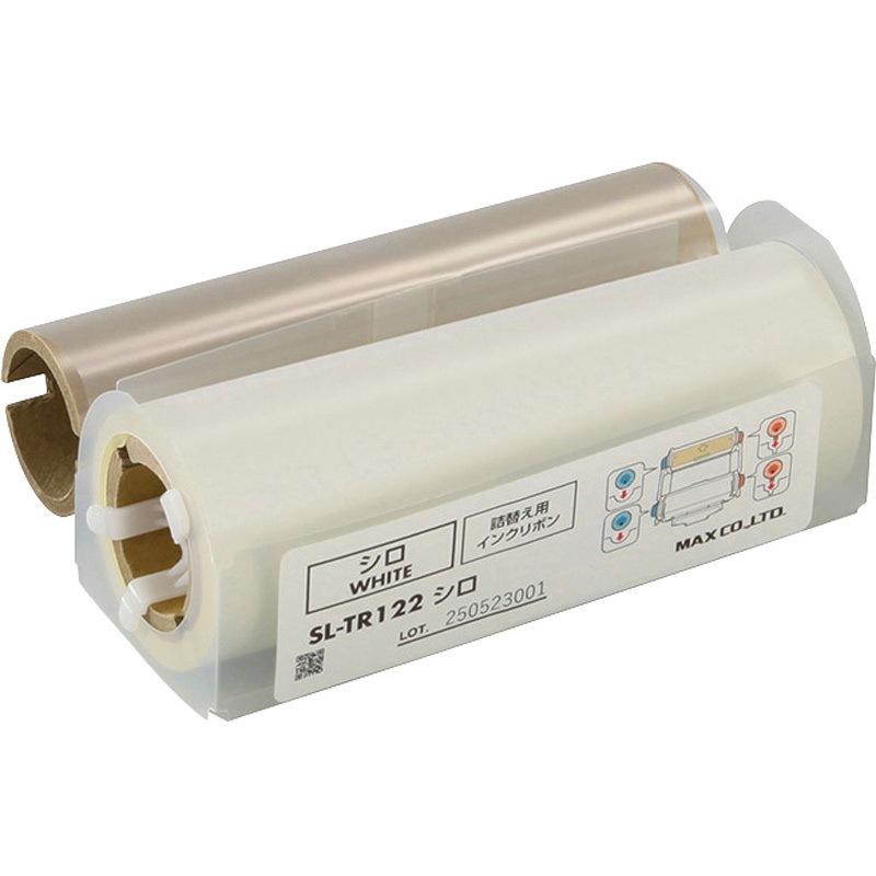 マックス 詰替えインクリボン SL-TRミドリ IL99374 SL-TR122シロ 詰替えインクリボン MAX(マックス)[事務用品・工具] 残量