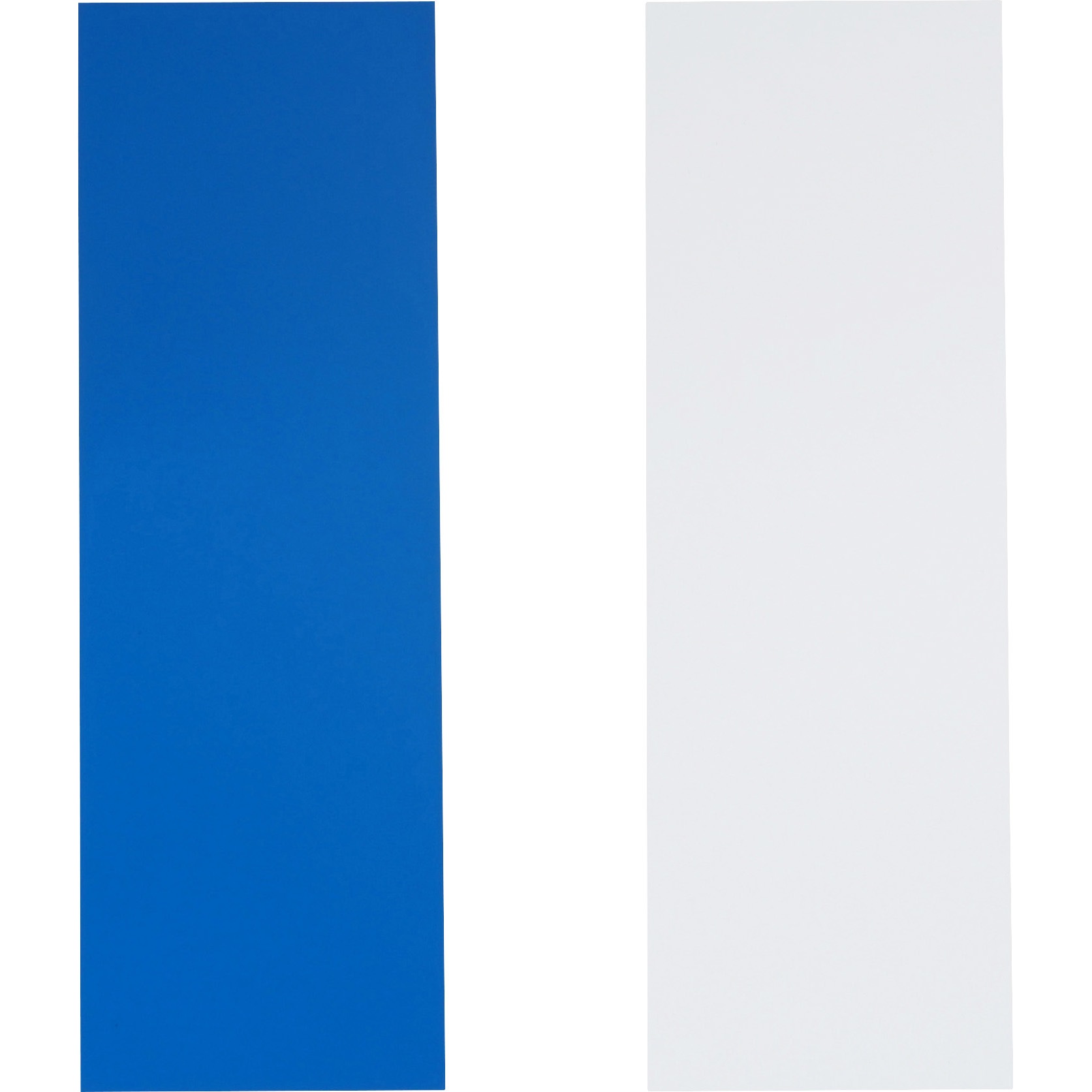 マグネットシート 両面カラー 100×300 モノタロウ 青/白色 1枚