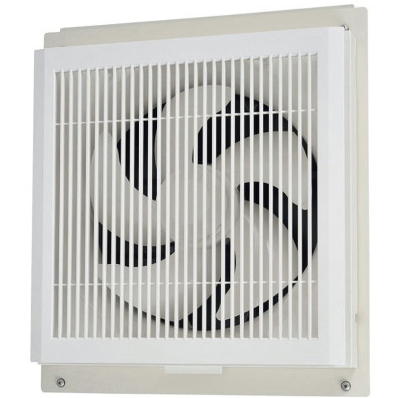 EX-25SC4 標準換気扇 学校用 窓枠据付け格子タイプ 電気式シャッター