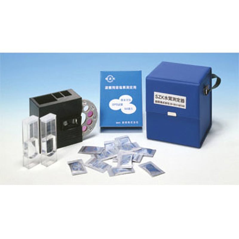 DP-4-BTB ダイヤル式水質測定器 DP-4-BTB 鈴研 遊離残留塩素/pH