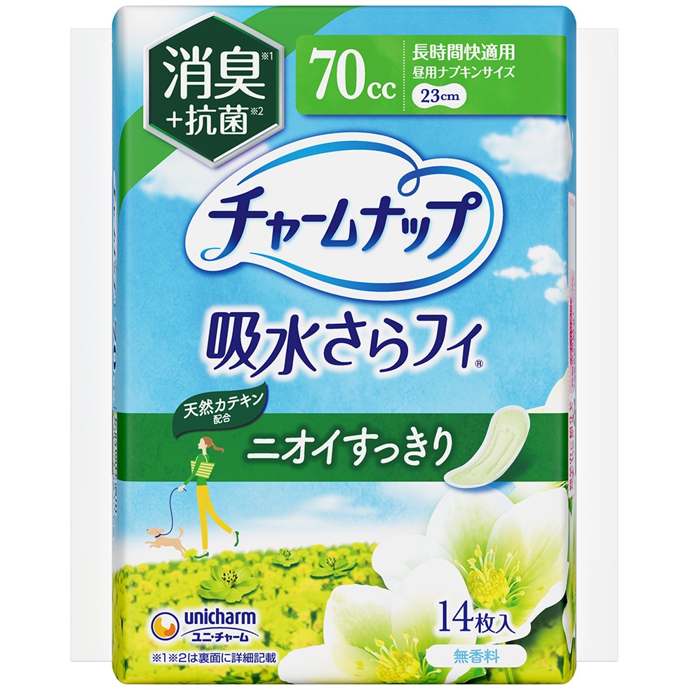 4903111253173 チャームナップ長時間快適用消臭タイプ 1パック(14枚