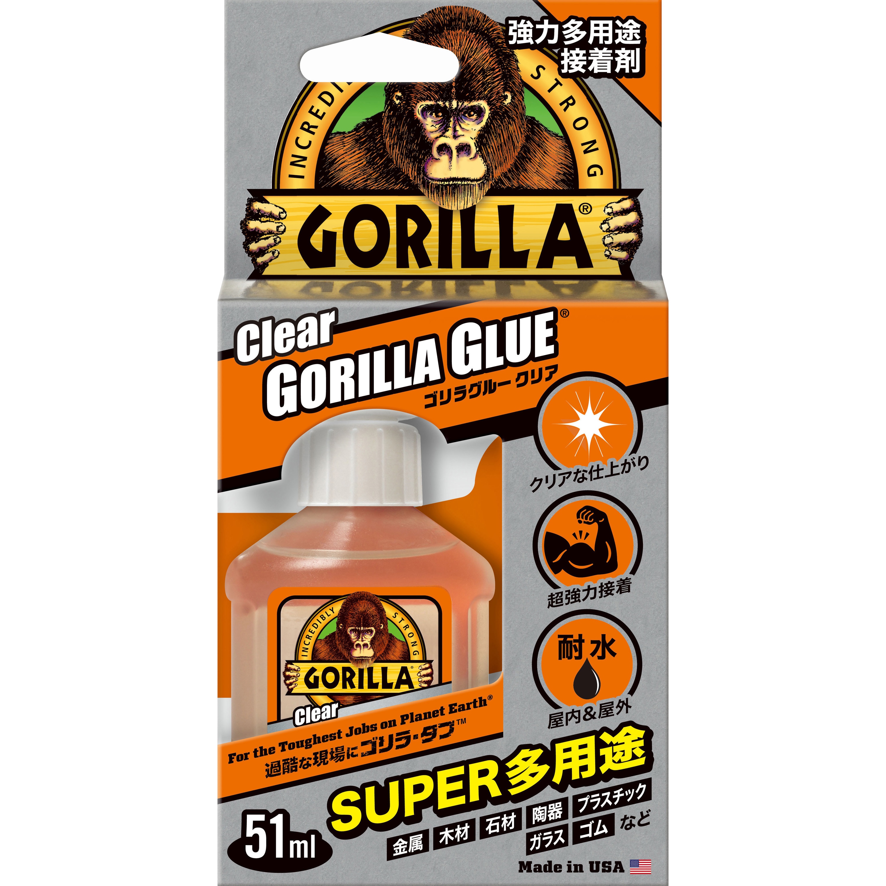 1770 ゴリラグルークリア 1ケース(51mL×20本) 呉工業(クレ) 【通販モノタロウ】
