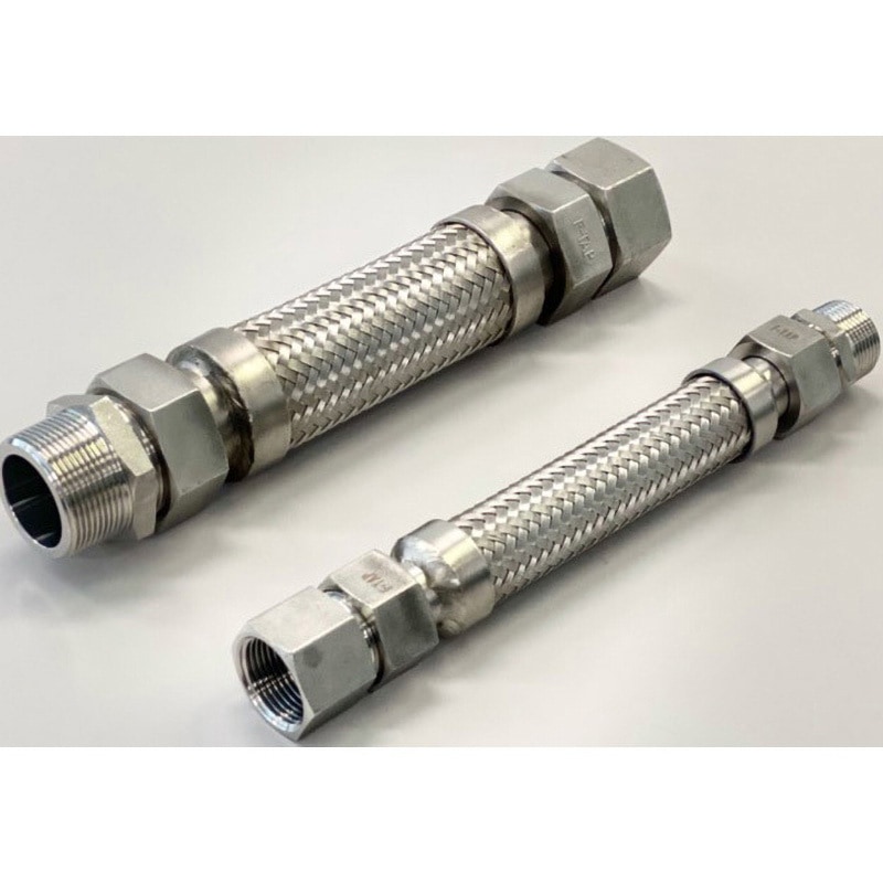 FTAP 袋ナット付溶接型フレキ 継手ステンレス オスXメス 20AX500L FTAP-7020-500-MF トーフレ FTAP 袋ナット付溶接型フレキ 継手ステンレス オスXメス