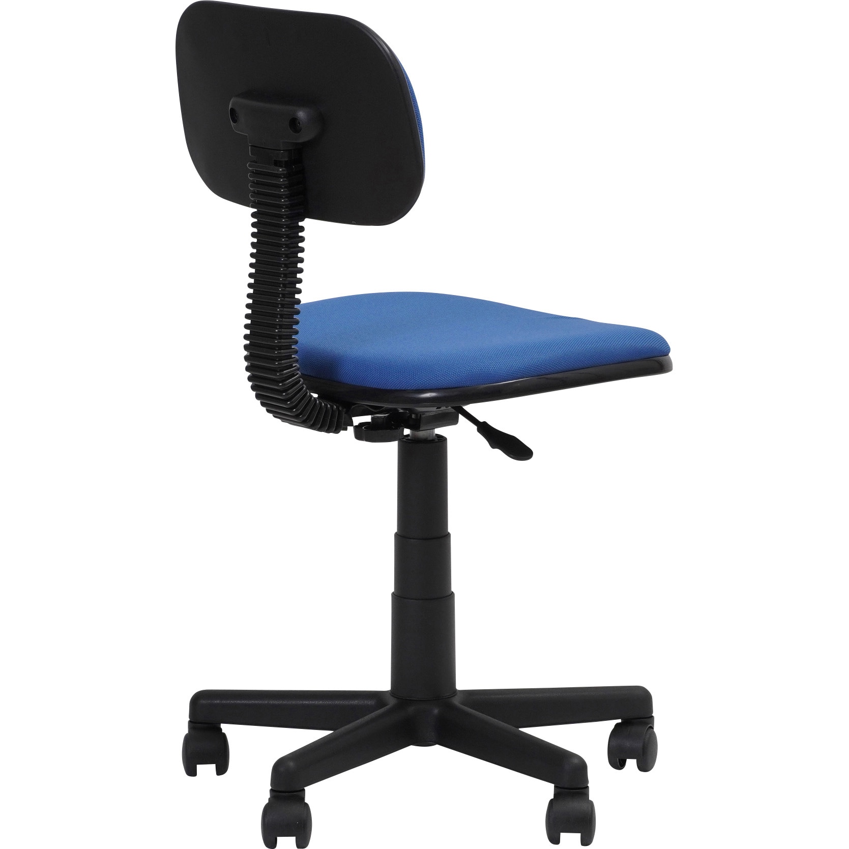 OAチェア モノタロウ ガス式上下昇降タイプシリンダ ブルー色 幅520mm