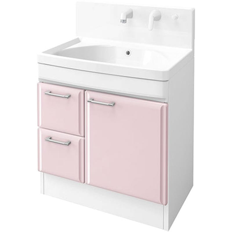 S-UBKヌ075HXA(USPLA-1 + KXS37W-T ホーロー洗面化粧台