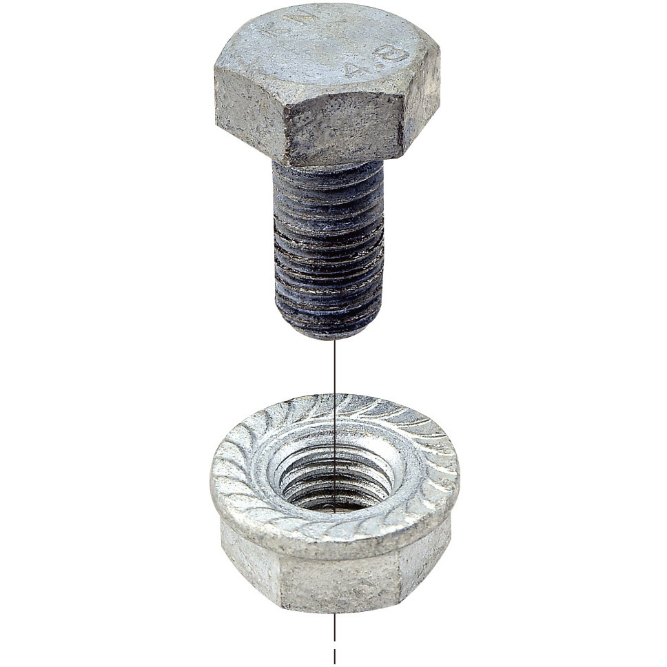 Z-RM10-25FN 六角ボルト、フランジナット ネグロス電工 M10×25