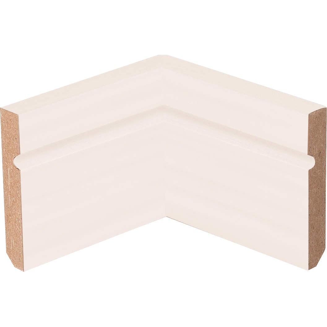 コンティの木 MT7684-WH 造作部材 ハピア 巾木入隅 気密タイプ(パッキン付) DAIKEN