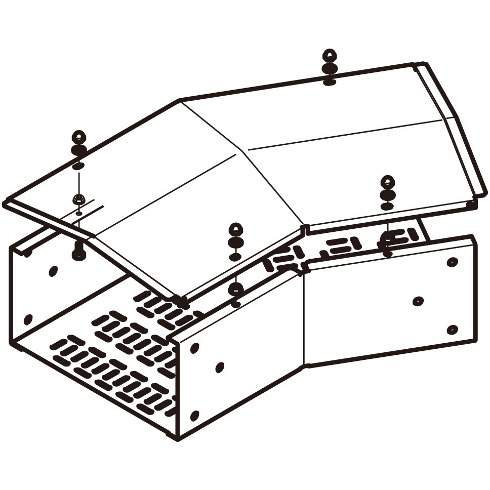 SD-TRFA4130 水平ベンドカバー 1本 ネグロス電工 【通販モノタロウ】