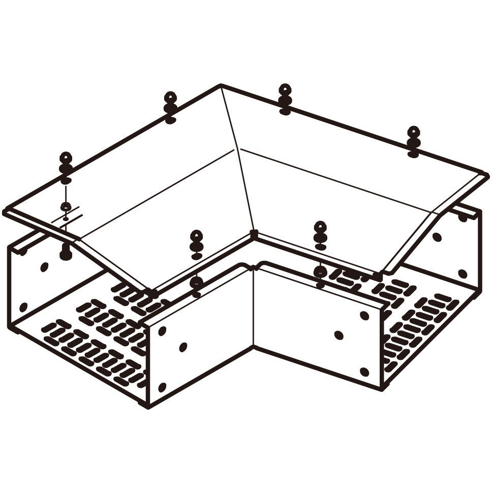 SD-TRFA3175 水平ベンドカバー 1本 ネグロス電工 【通販モノタロウ】