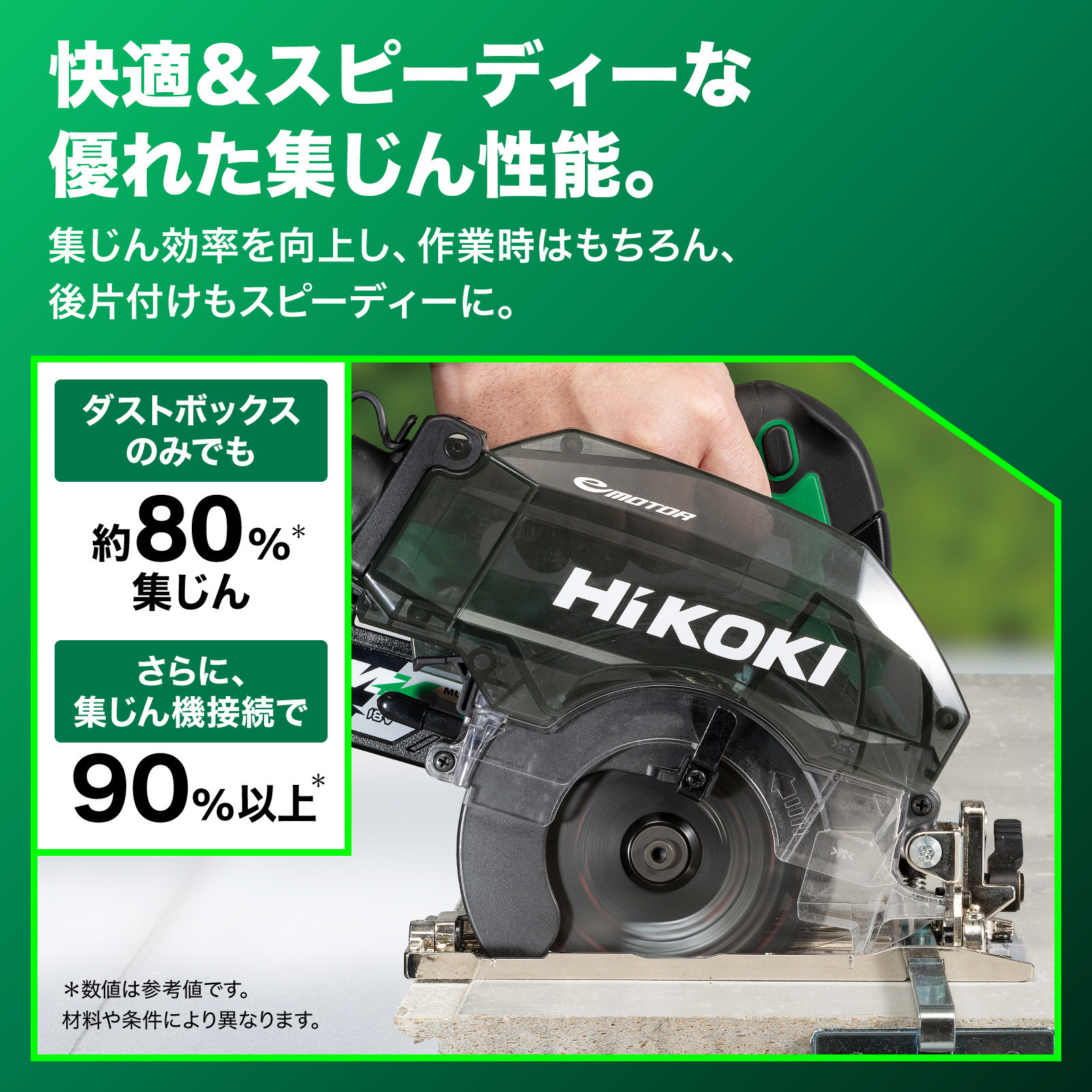 C3605DYB(NN) 36V コードレス集じん丸のこ HiKOKI(ハイコーキ) ノコ刃
