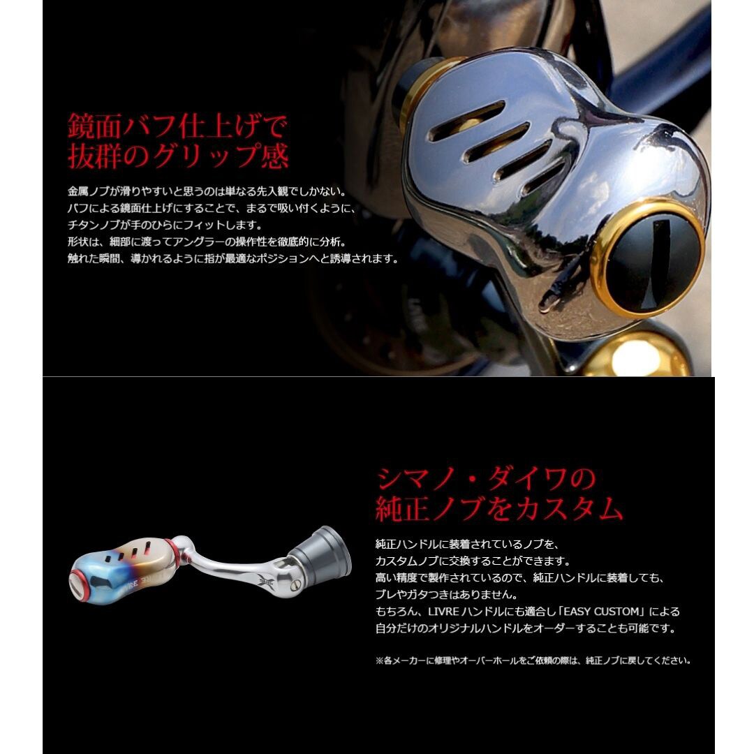 HSRE-1 ノブ単体フィーノ 1個 1個 LIVRE(リブレ) 【通販モノタロウ】