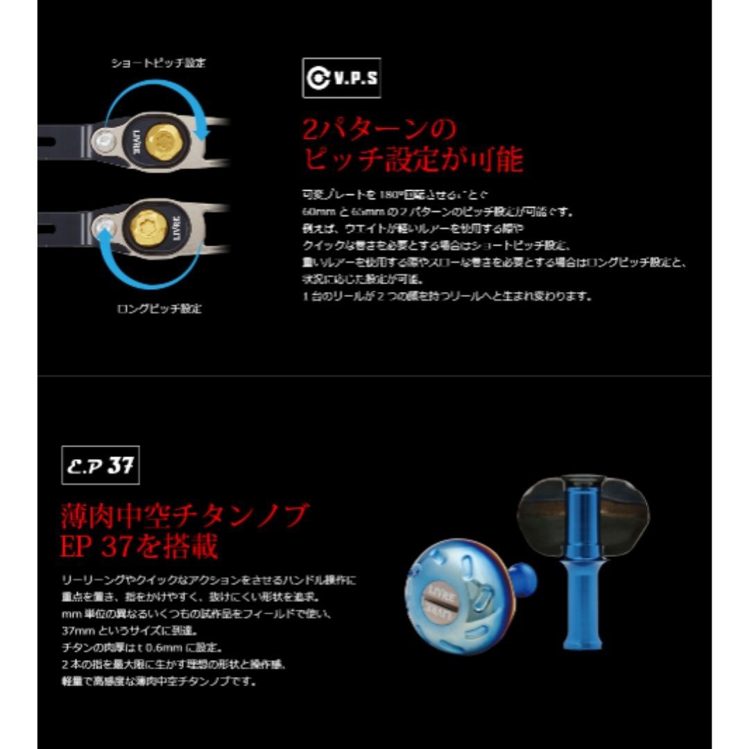 SBA-66P-GMB SB 60-65 1個 LIVRE(リブレ) 【通販モノタロウ】