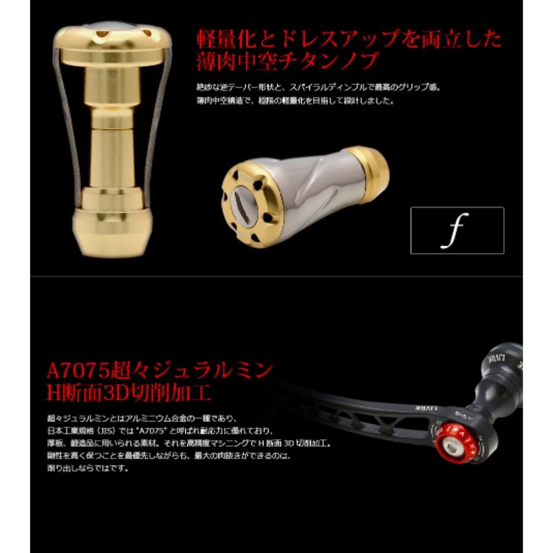 FV50-55S3-BKR F.V50-55 Sハンドル フォルテノブ 1個 LIVRE