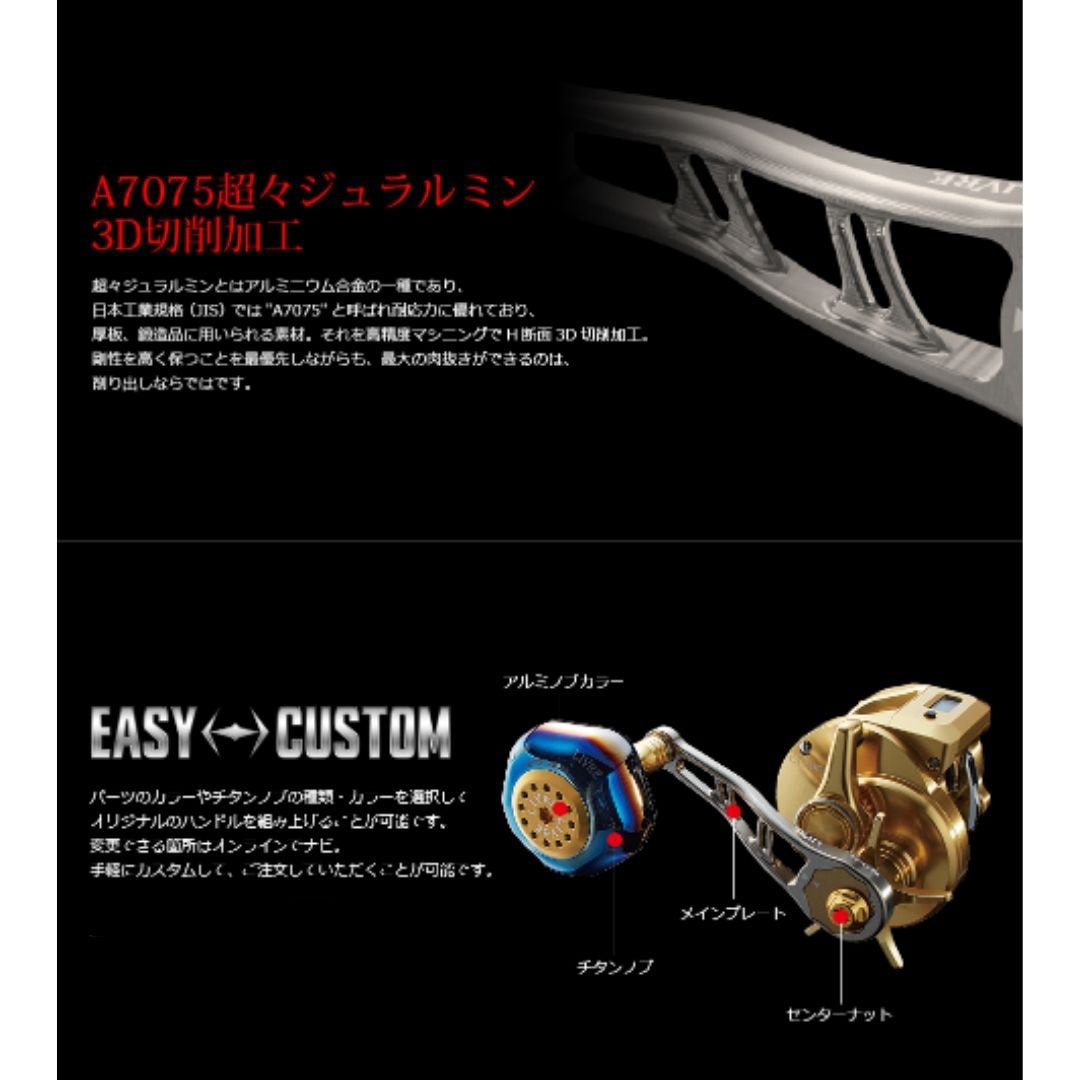 LIVRE リブレ　BJ75-83PT ガンメタ/シルバー　シマノ ダイワ 右 LIVRE リブレ BJ75-83PT ガンメタ/シルバー シマノ ダイワ 右 楽天市場