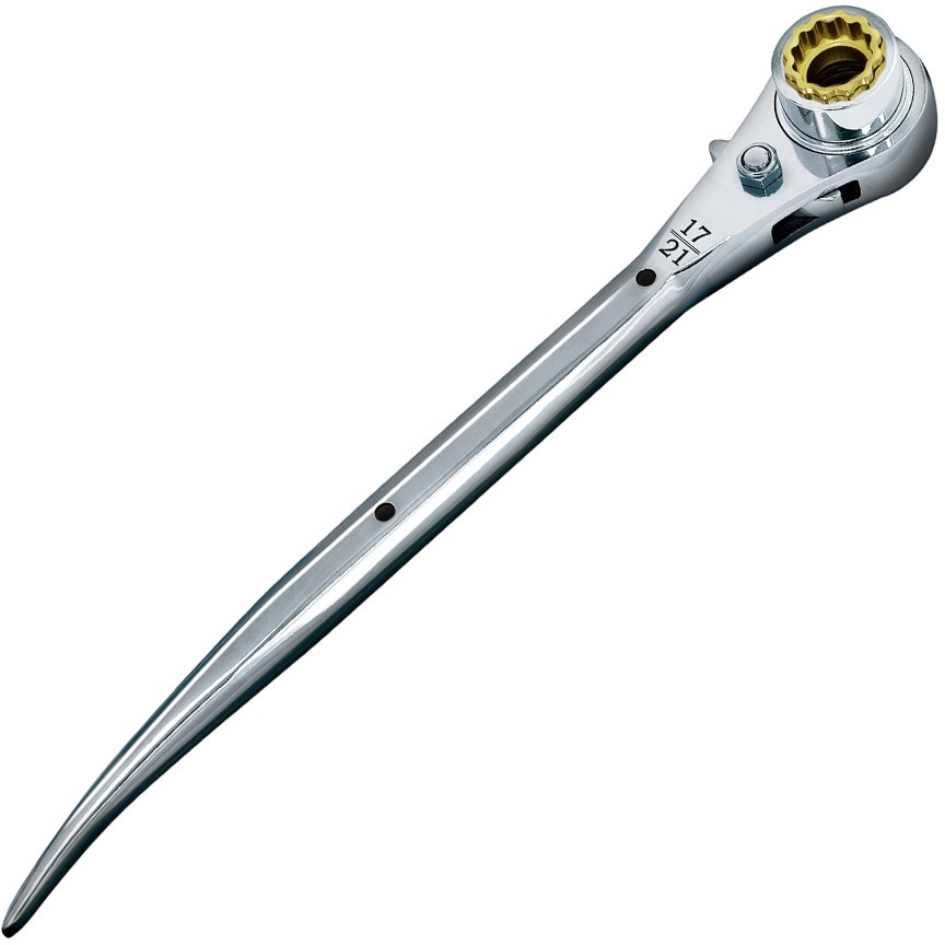 【未使用品】 RW-191721C ラチェットレンチ19/17×21 曲がり 1丁 MUST TOOL メンテナンス