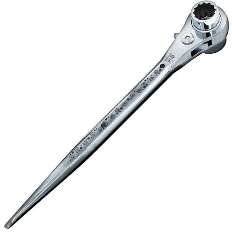 RW-1924SD ラチェットレンチ19/24 ストレート MUST TOOL シルバー色