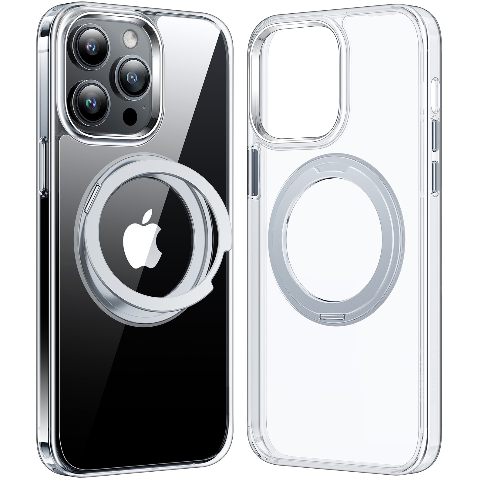X00FX0335 TORRAS - UPRO Ostand Pro Case for iPhone 15 Pro [ Clear] TORRAS クリア色