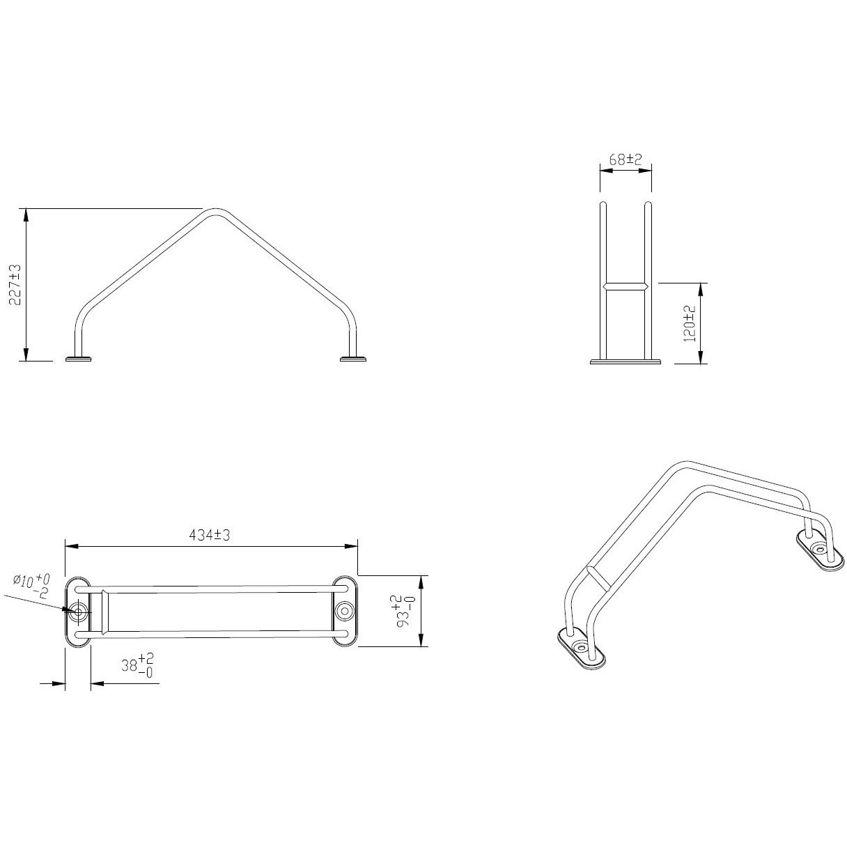 サイクルスタンド スチール製 1セット モノタロウ 【通販モノタロウ】