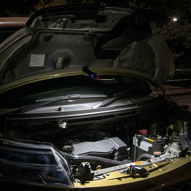 GZ-X233 ガンツ 2軸可動式ワークライト充電池交換式 GENTOS 底面