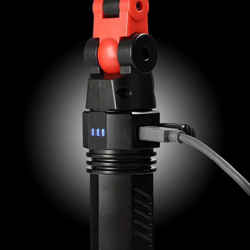 GZ-X233 ガンツ 2軸可動式ワークライト充電池交換式 GENTOS 底面