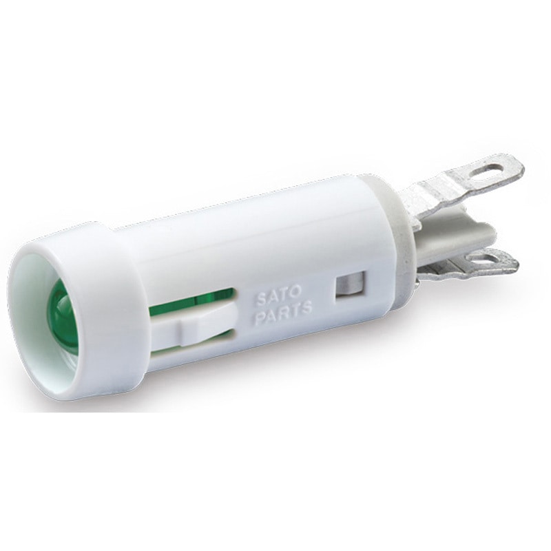 DB-41-F-WG 表示灯 LEDブラケット 丸型 Φ5mm砲弾型LEDレンズ 1個