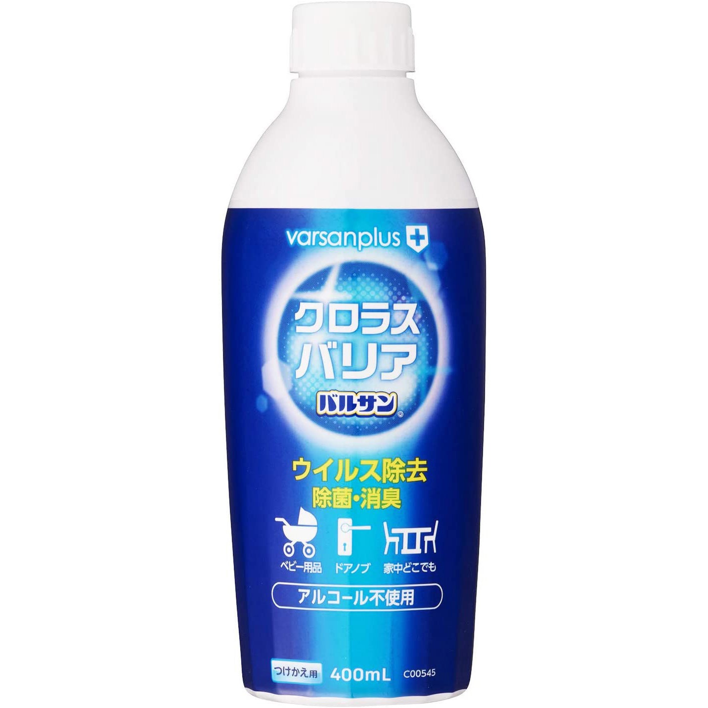 C00545 クロラスバリア スプレー 1本(400mL) バルサン 【通販モノタロウ】