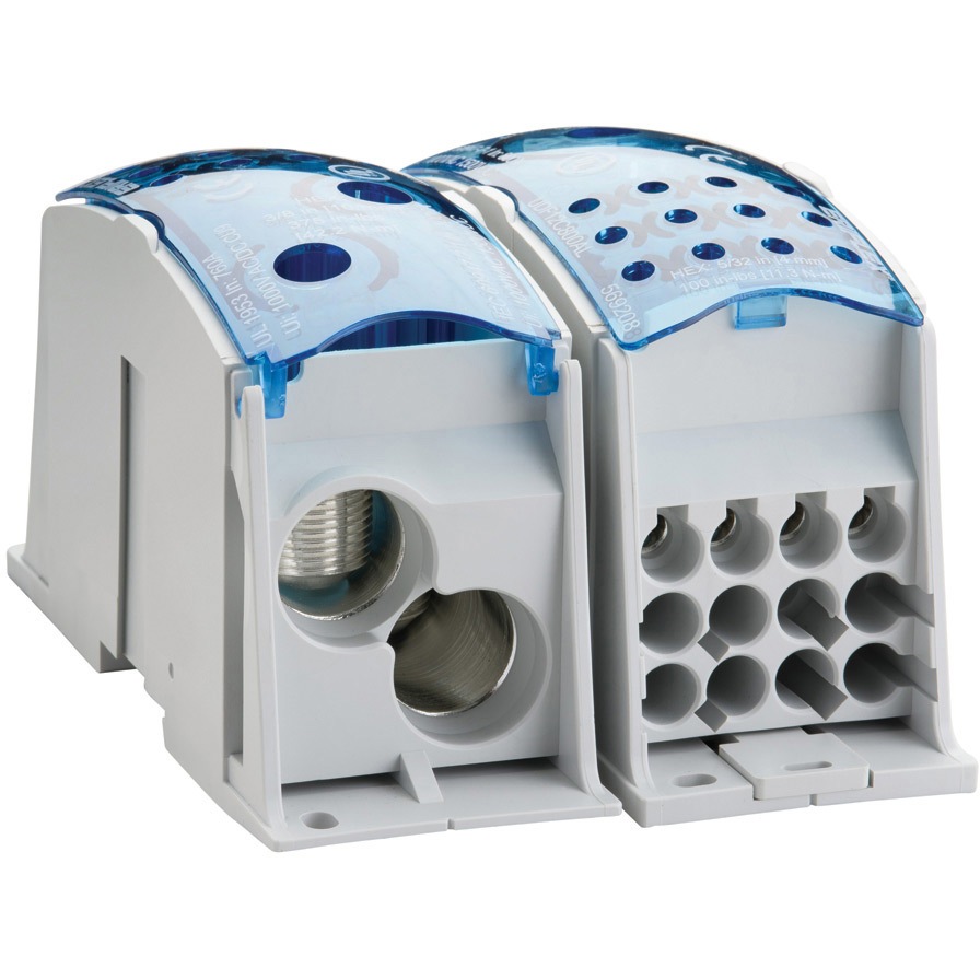 UD2C12C1000AL Single Pole Distribution Block 1セット(4個) nVent 【通販モノタロウ】