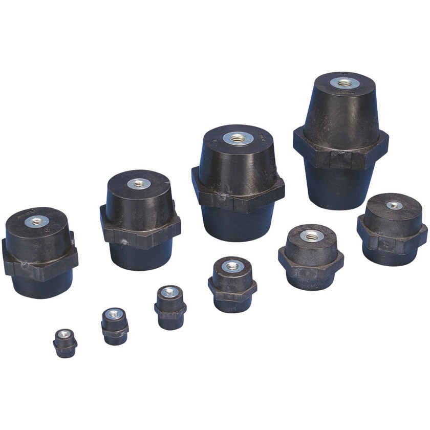 ISOTP20M6 ISO-TP LOW VOLTAGE INSULATORS， METRIC THREAD nVent 高さ20mm直径15mm 1セット(150個)