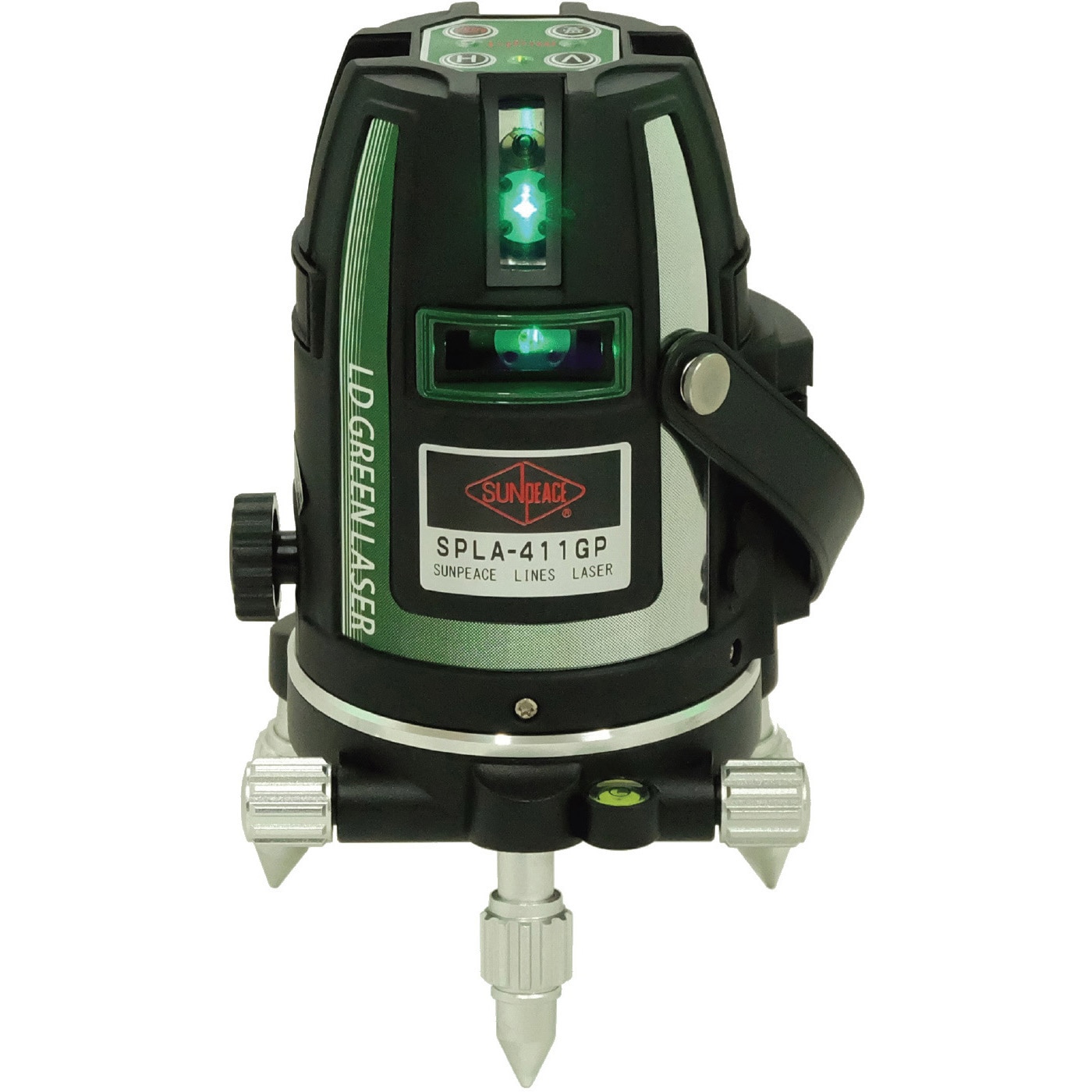 SPLA-411GP グリーンレーザー墨出器 1台 サンピース 【通販モノタロウ】