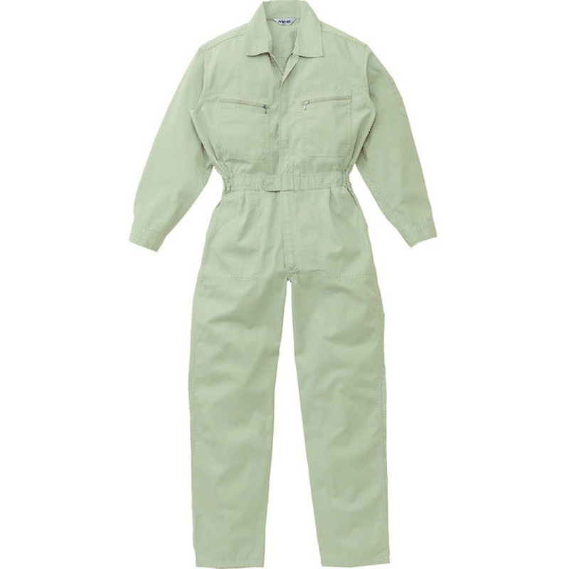 7500-EG-M つなぎ服 7500シリーズ AUTO-BI(山田辰) 混率(%):ポリエステル65・綿35 ア-スグリン色