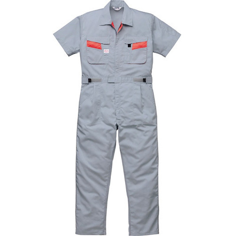 8301-SG-M 半袖つなぎ服 8301シリーズ AUTO-BI(山田辰) シルバ-グレ-色 サイズM 8,598円