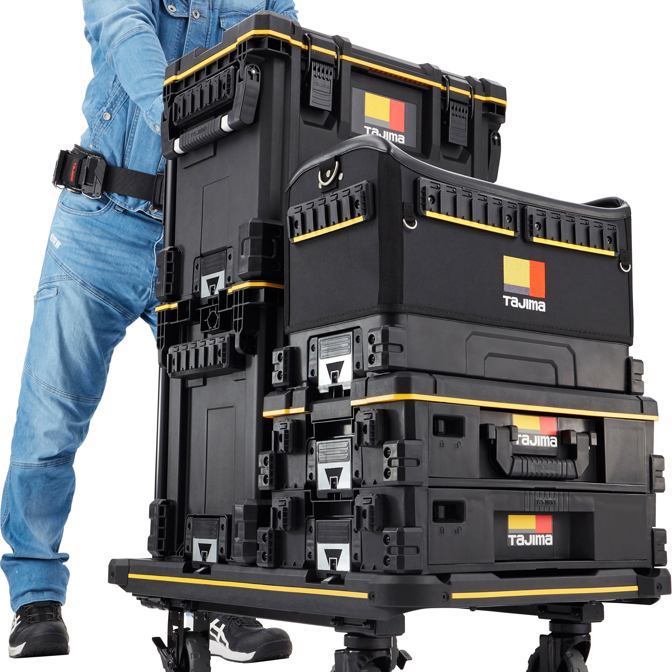 TB-TBAG セフ付ツールボックス 連結機能搭載 セフボックス・セフ台車