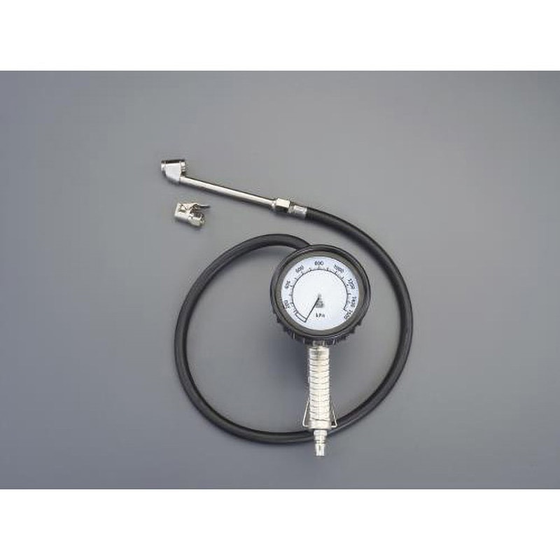 EA123CT-2 0- 1500kPa タイヤゲージ&チャック 1個 エスコ 【通販モノタロウ】