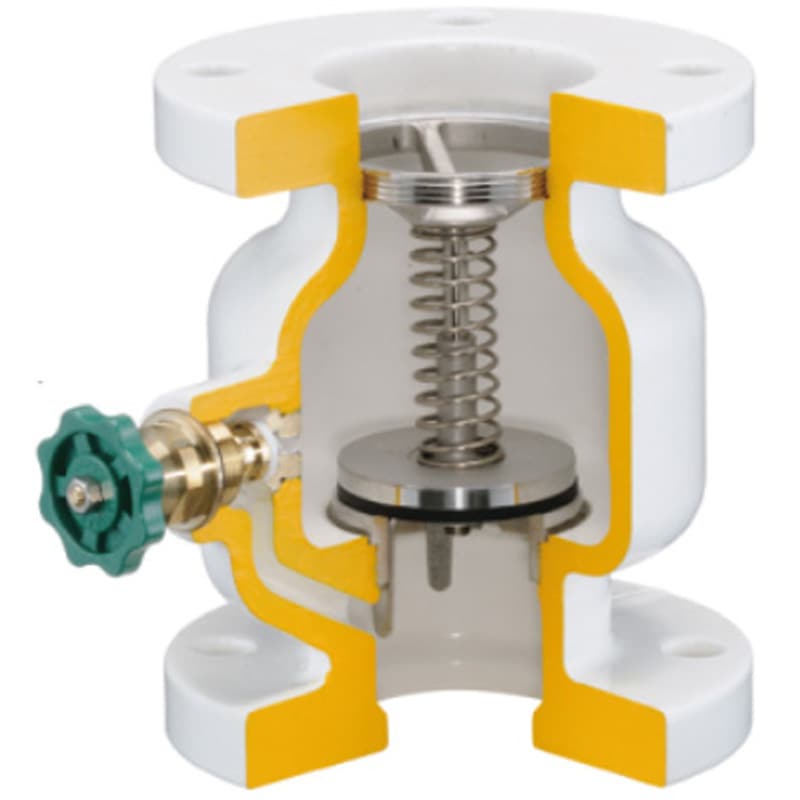 チャッキかのかり2点購入 SMC-103 チャッキバルブ SMC 10K イシザキ JIS規格のFFフランジ接続